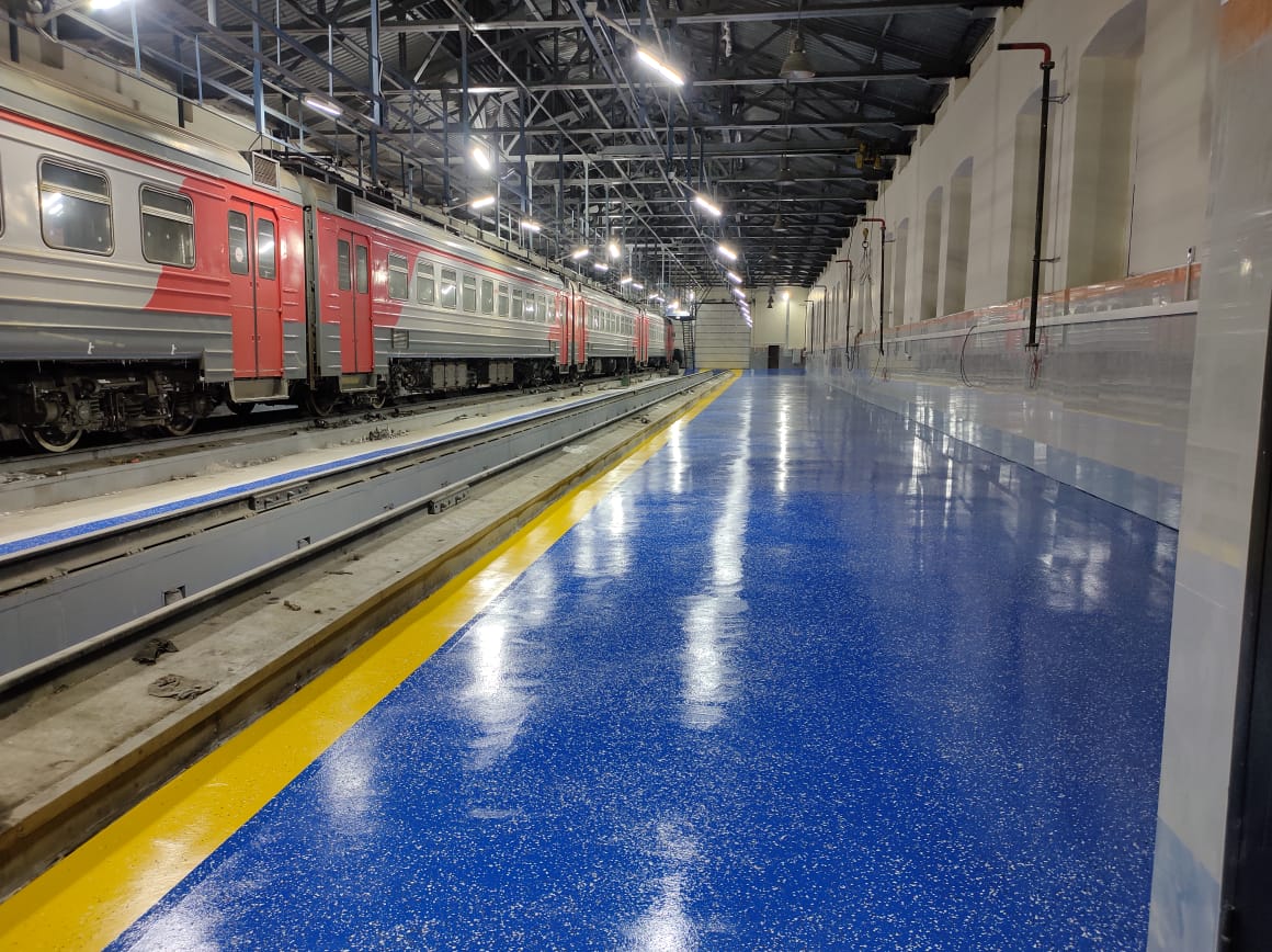 Кузбасс, г. Твайга, Вагонное депо